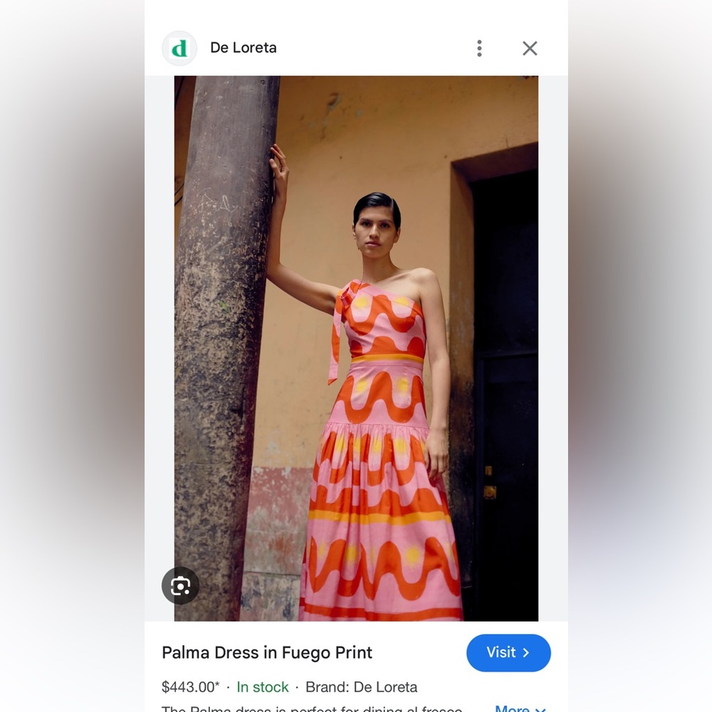 De Loretta Palma maxi dress